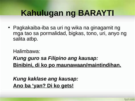 iba pa|URI NG WIKA .